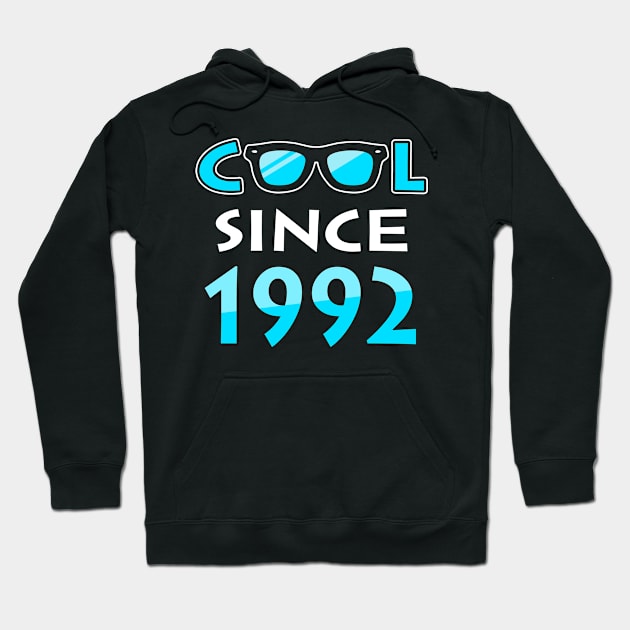 Cool Since 1992 Hoodie by Adikka